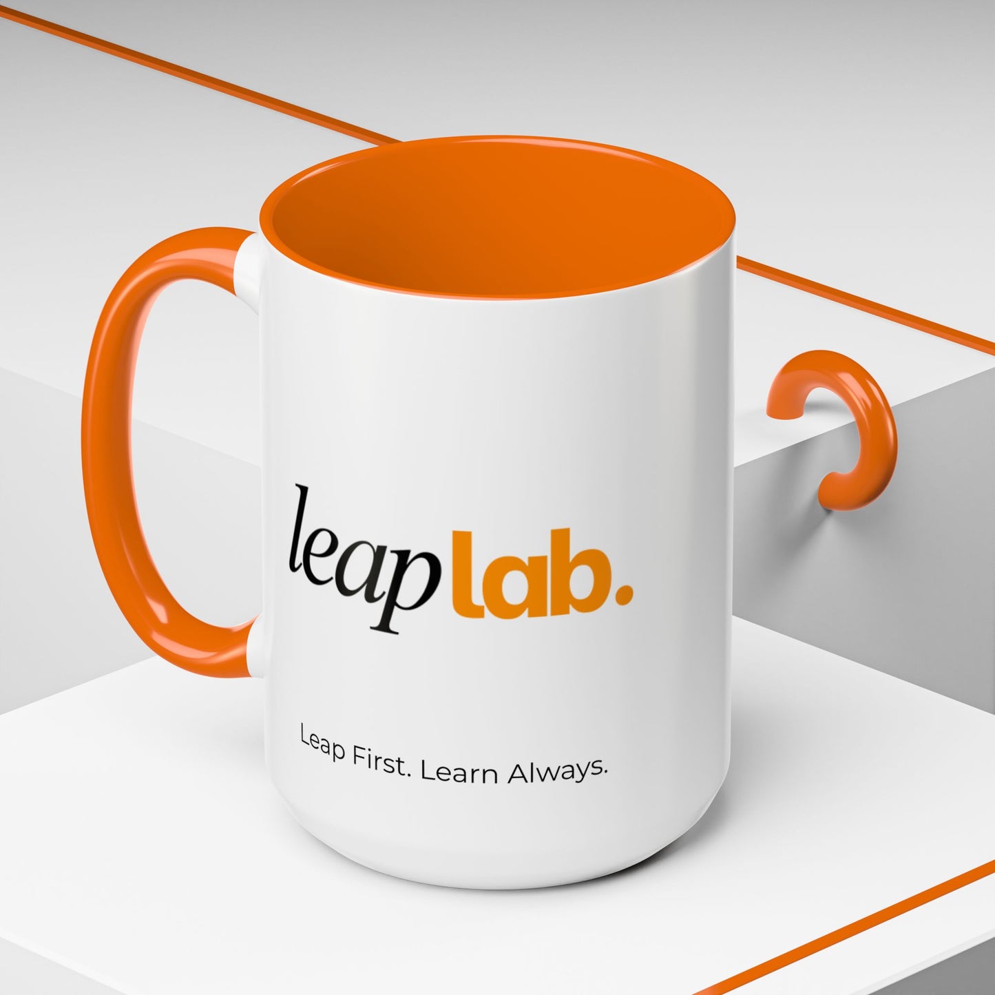 The LeapLab Focus Mug — "Where Focus Goes, Delivery Flows"