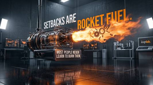 Your Setbacks Are Rocket Fuel. Most People Never Learn to Burn Them.