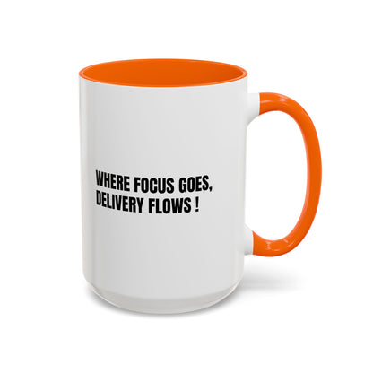 The LeapLab Focus Mug  — "Where Focus Goes, Delivery Flows"