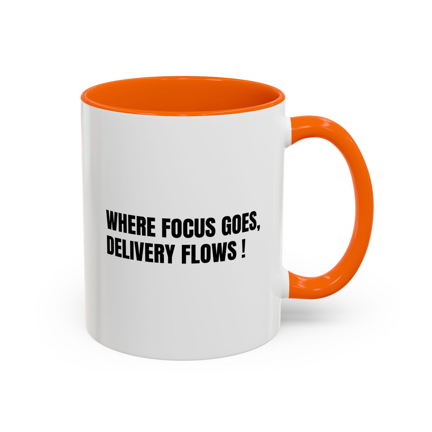 The LeapLab Focus Mug  — "Where Focus Goes, Delivery Flows"