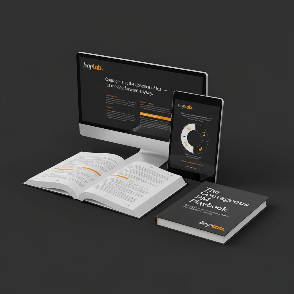 The Courageous PM Playbook — Lead Projects with Courage, Clarity & Growth